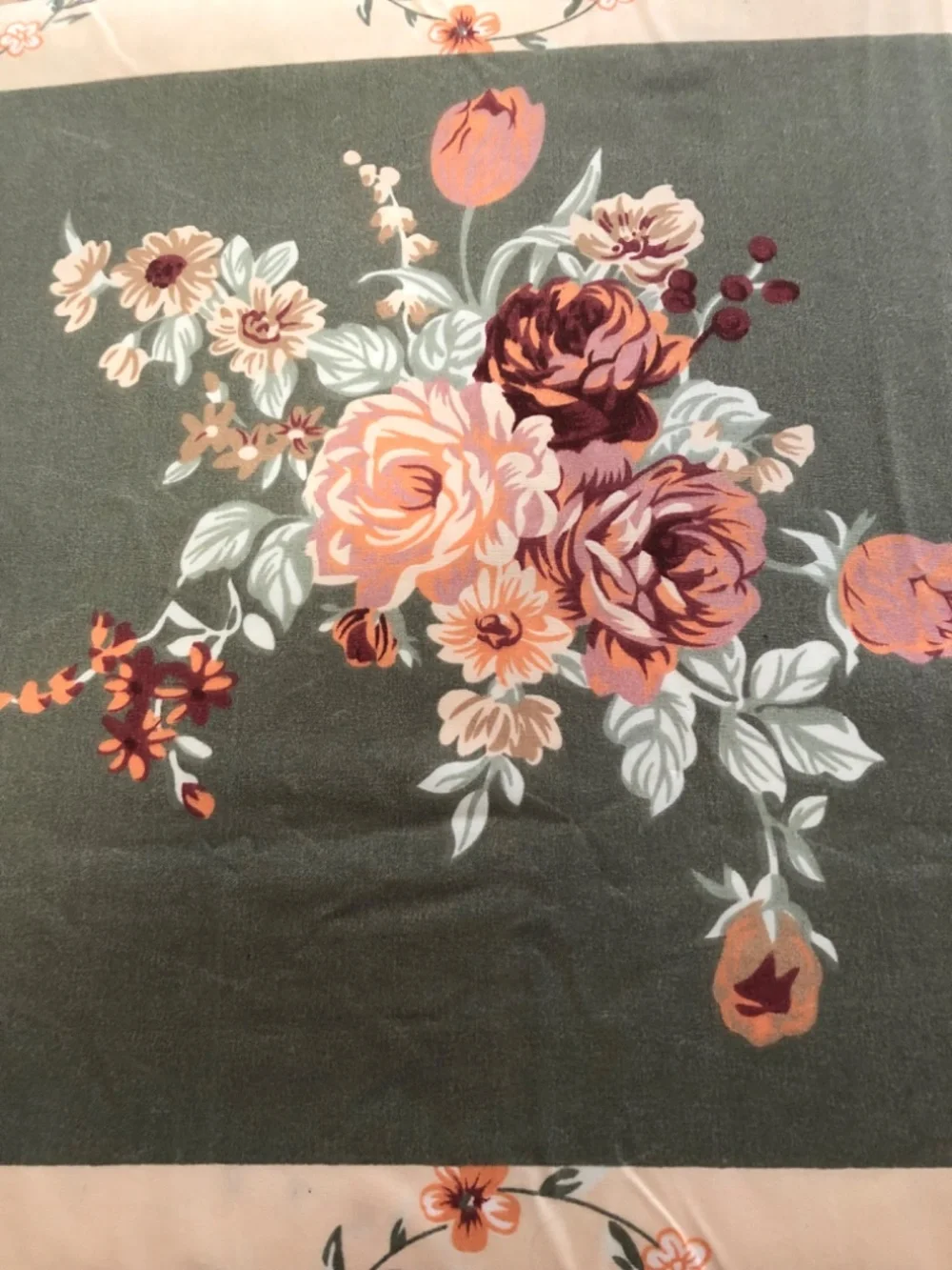 Duvet Cover Full Size Zip Closure New No Tags 88